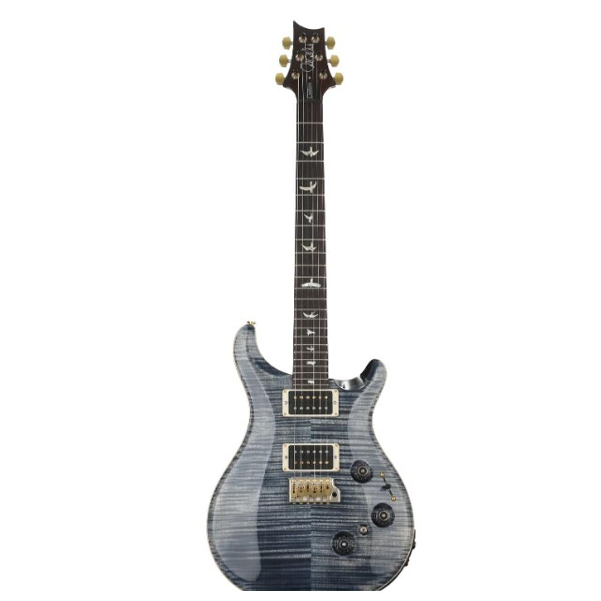 PRS Paul Reed Smith Core Custom 24 Piezo Electric Guitar Faded Whale Blue - Pattern Thin Neck