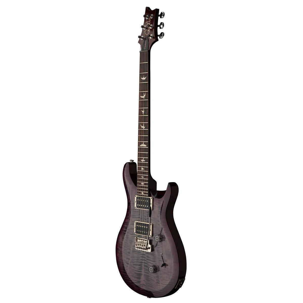 PRS Paul Reed Smith S2 Custom 24 Electric Guitar Faded Grey Black Purple Burst w/ USA Pickups