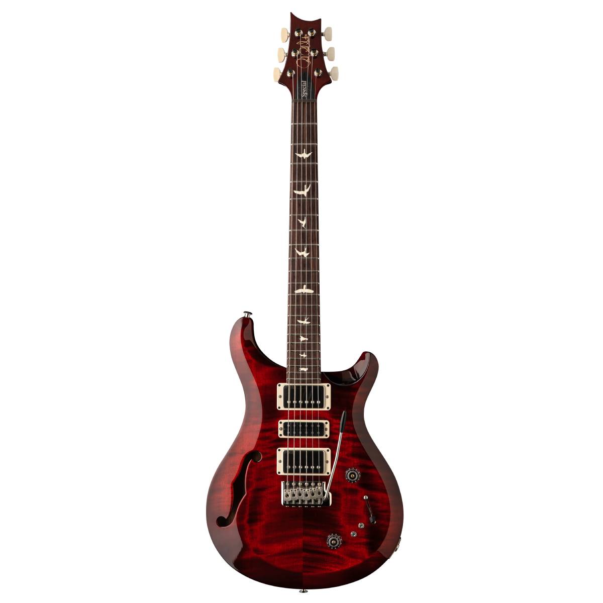 PRS Paul Reed Smith S2 Special Semi Hollow Electric Guitar Fire Red Burst