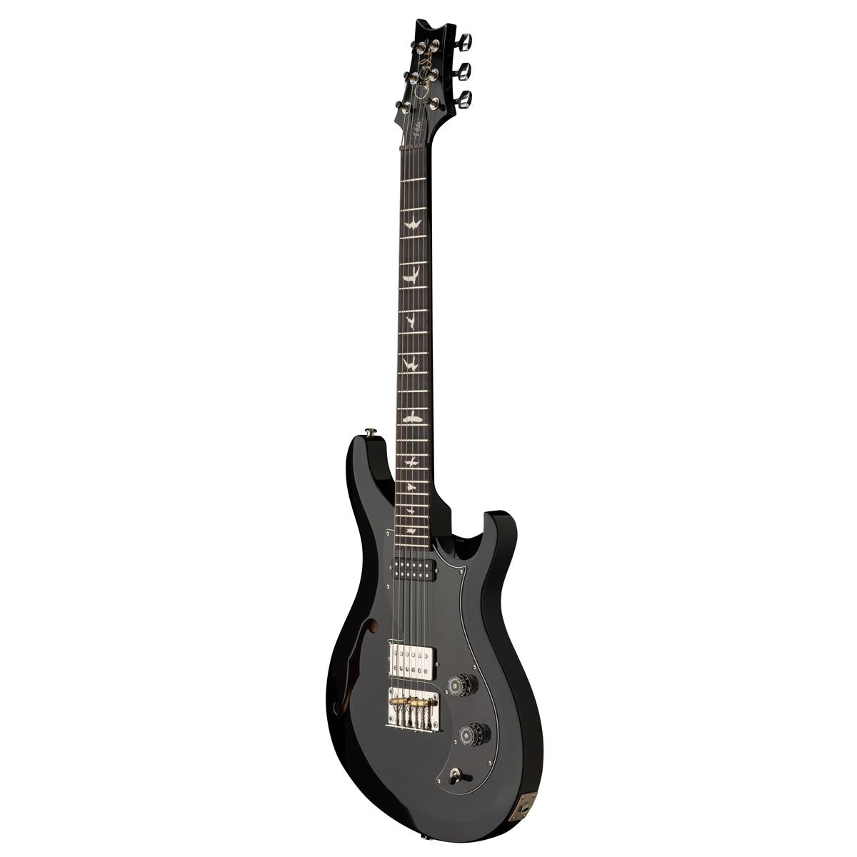 PRS Paul Reed Smith S2 Vela Semi Hollow Electric Guitar Black w/ USA Pickups