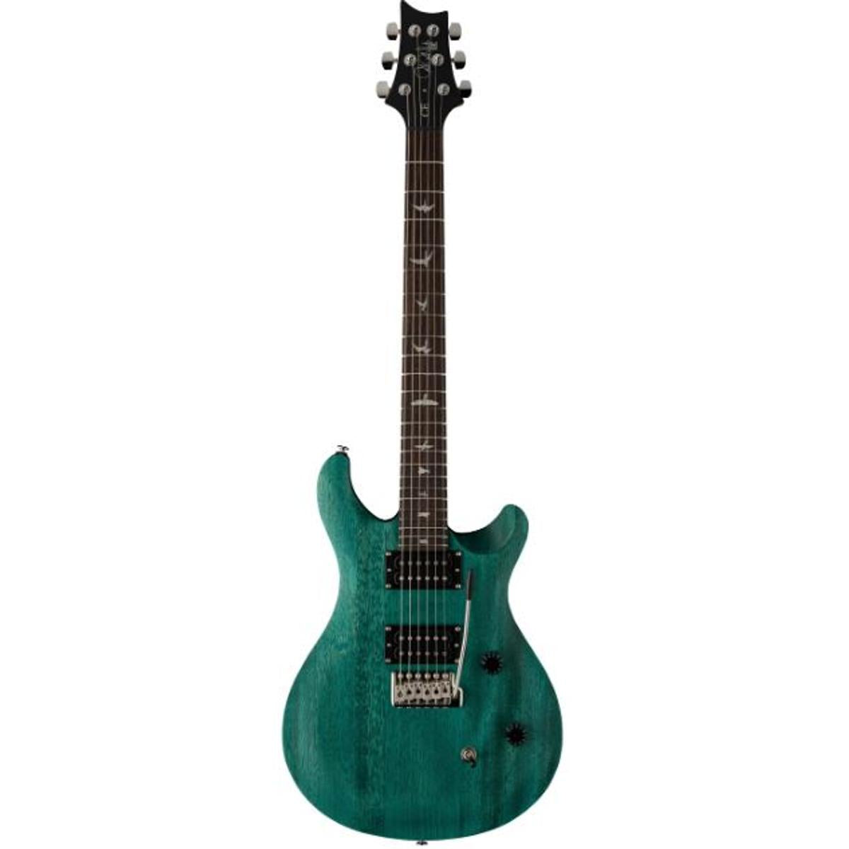 PRS Paul Reed Smith SE CE24 Standard Satin Bolt-On Electric Guitar Turquoise & Shallow Violin Top Carve