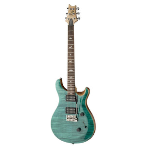 PRS Paul Reed Smith SE Custom 24 Electric Guitar Turquoise w/ Shallow Violin Top Carve