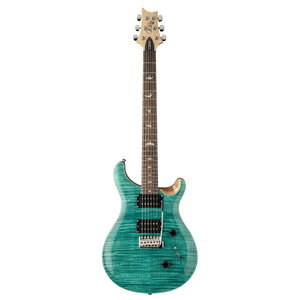 PRS Paul Reed Smith SE Custom 24 Electric Guitar Turquoise w/ Shallow Violin Top Carve