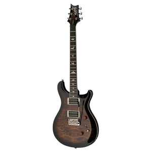 PRS Paul Reed Smith SE Custom 24 Quilted Maple Veneer Electric Guitar Black Gold Burst & Shallow Violin Top Carve