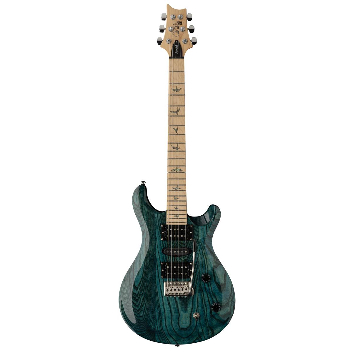 PRS Paul Reed Smith SE Swamp Ash Special Electric Guitar Iri Blue & Shallow Violin Top Carve