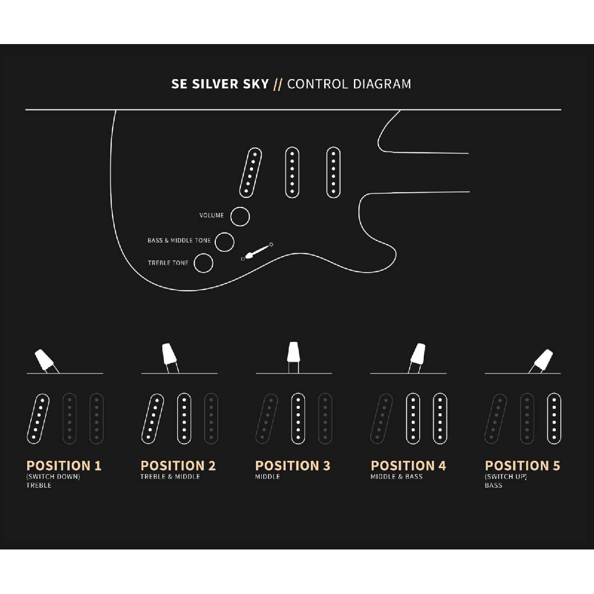 PRS Paul Reed Smith SE Silver Sky John Mayer Signature Electric Guitar MN Summit Purple