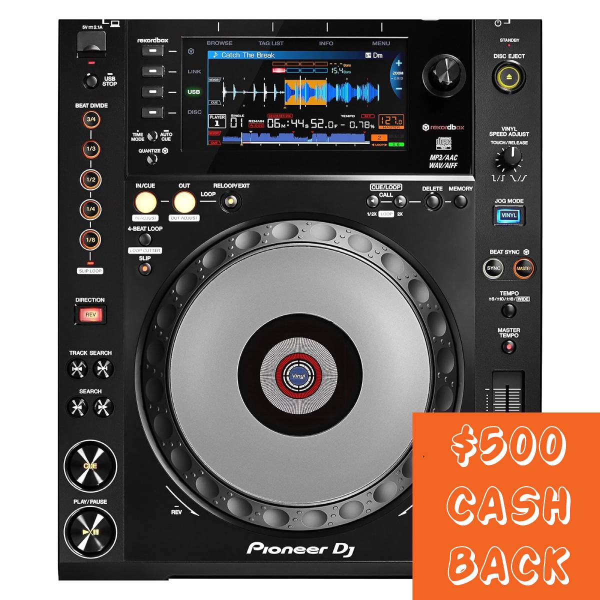 Pioneer DJ CDJ900NXS NEXUS Digital Media Player (Black)