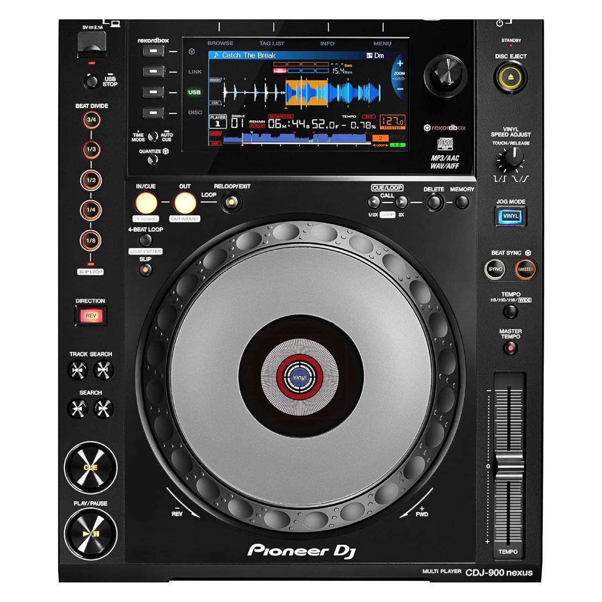 Pioneer DJ CDJ900NXS NEXUS Digital Media Player (Black)