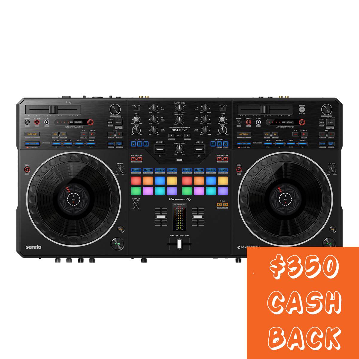Pioneer DJ DDJ-REV5 Professional DJ Controller 2-Channel - DDJREV5