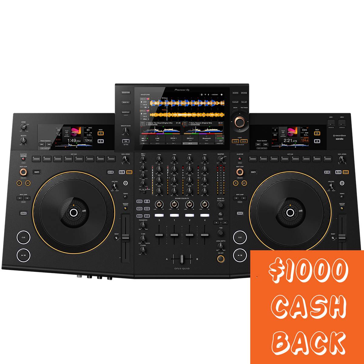 Pioneer DJ OPUS-QUAD All-In-One DJ System