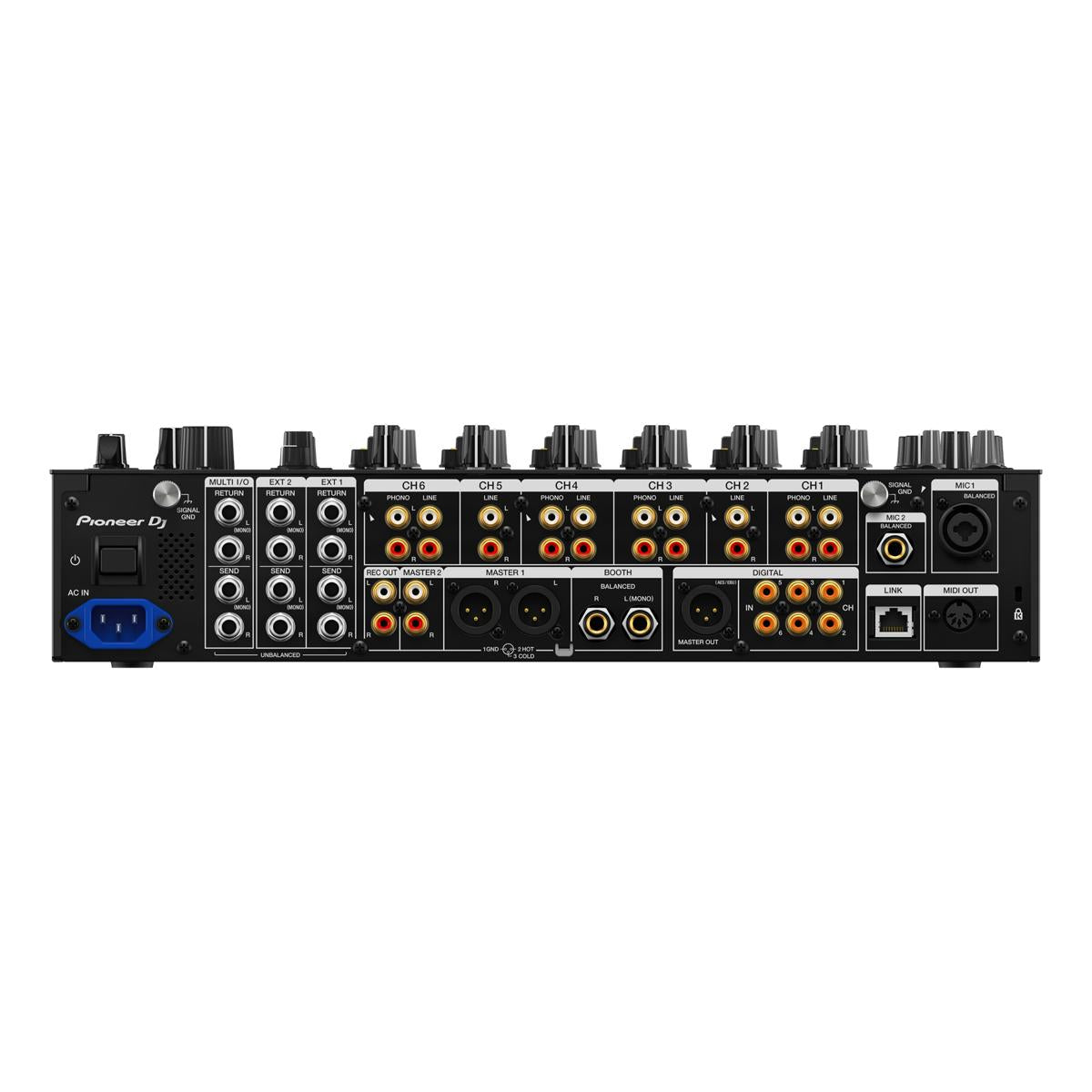 Pioneer DJ DJM-V10 Professional DJ Mixer 6-Channel w/ Long Throw Fader