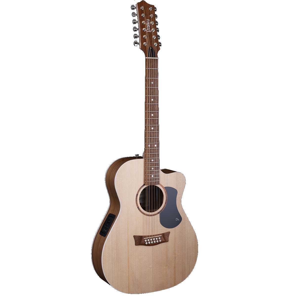 Pratley Classic Series OM Acoustic Guitar 12-String All Solid Bunya Top, Blackwood Back &amp; Sides w/ Cutaway &amp; Pickup