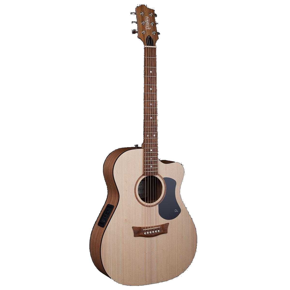 Pratley Classic Series OM Acoustic Guitar All Solid Bunya Top, Maple Back &amp; Sides w/ Cutaway &amp; Pickup