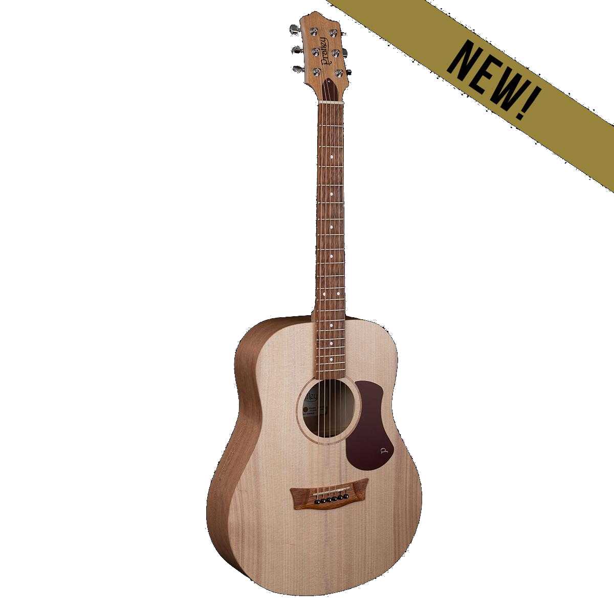 Pratley Entertainer Stage Acoustic Guitar All Solid Bunya Top, Maple Back & Sides