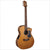 Pratley Premier OM Acoustic Guitar All Solid Fig Top, Maple Back & Sides w/ Cutaway & Pickup