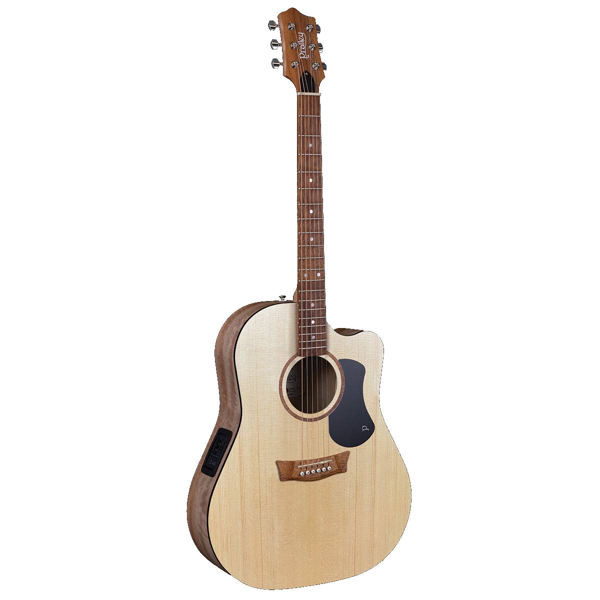Pratley Classic Series Dreadnought Acoustic Guitar All Solid Spruce Top, Maple Back &amp; Sides w/ Cutaway &amp; Pickup