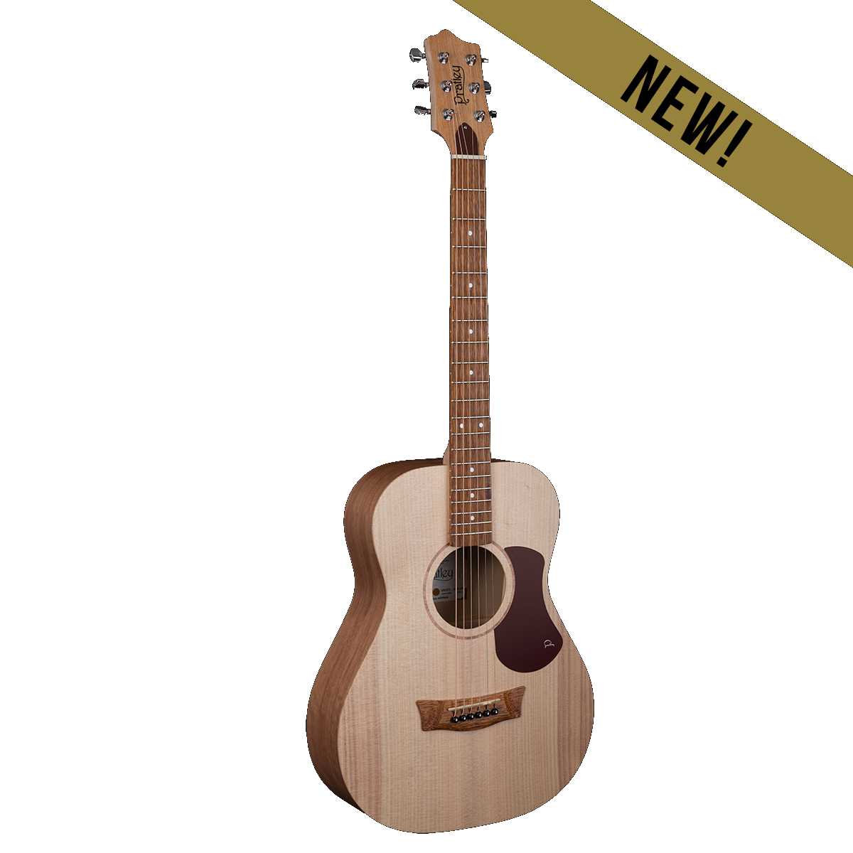 Pratley Entertainer Mini OM Acoustic Guitar All Solid Bunya Top, Maple Back &amp; Sides