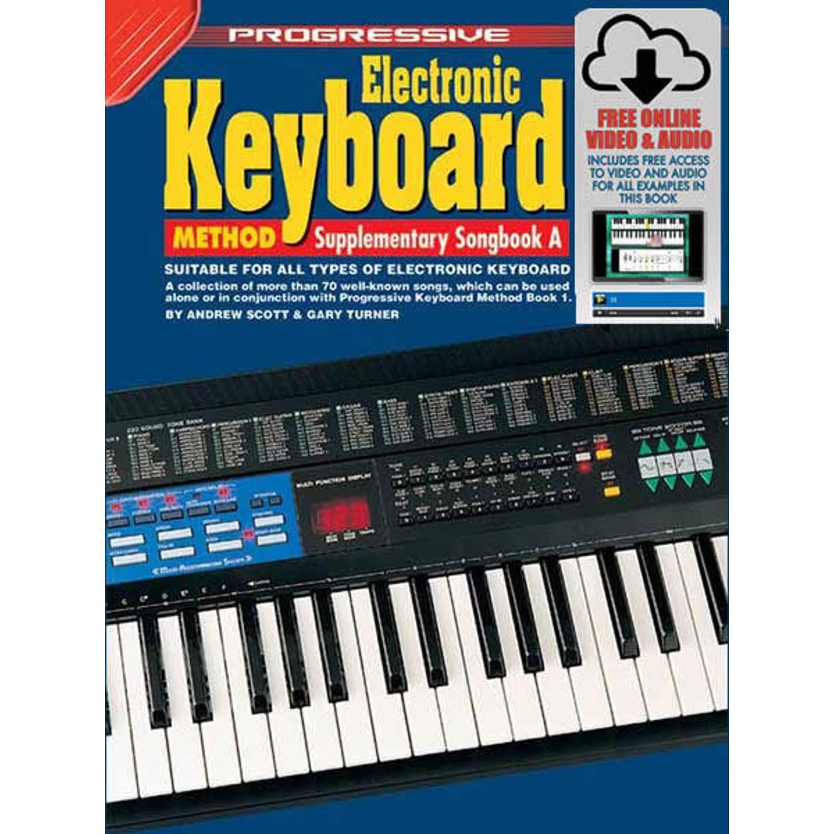 Progressive Books 18393 Electric Keyboard Supplement Book A - KPEKSAX