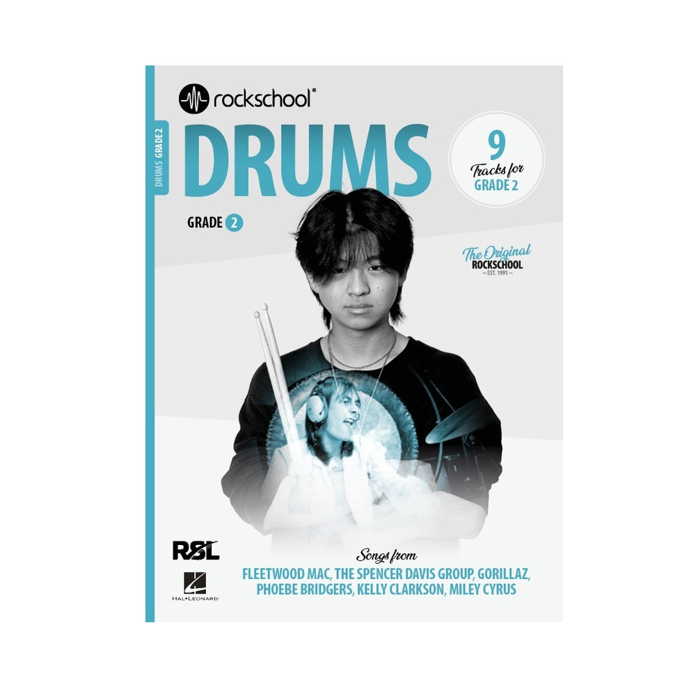 ROCKSCHOOL Drums Grade 2 2024 Book &amp; Online Audio