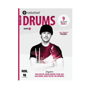ROCKSCHOOL Drums Grade 4 2024 Book & Online Audio