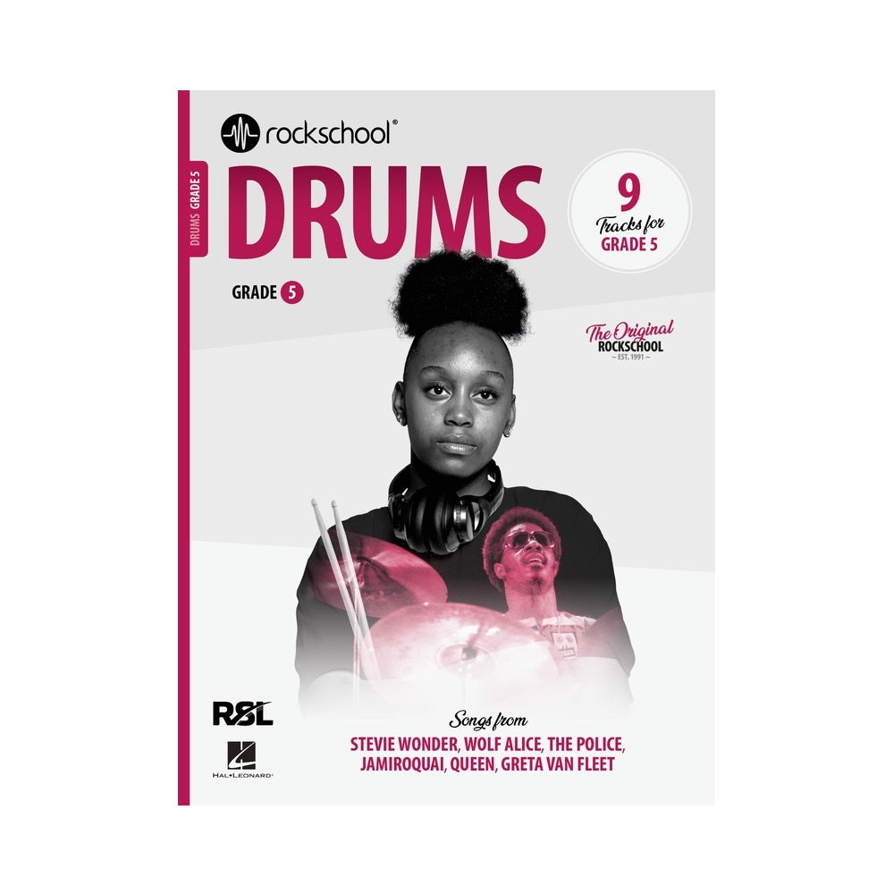 ROCKSCHOOL Drums Grade 5 2024 Book & Online Audio