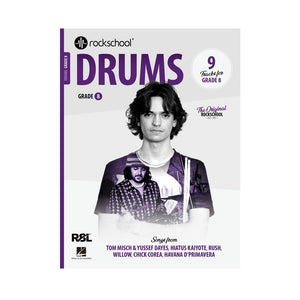 ROCKSCHOOL Drums Grade 8 2024 Book & Online Audio