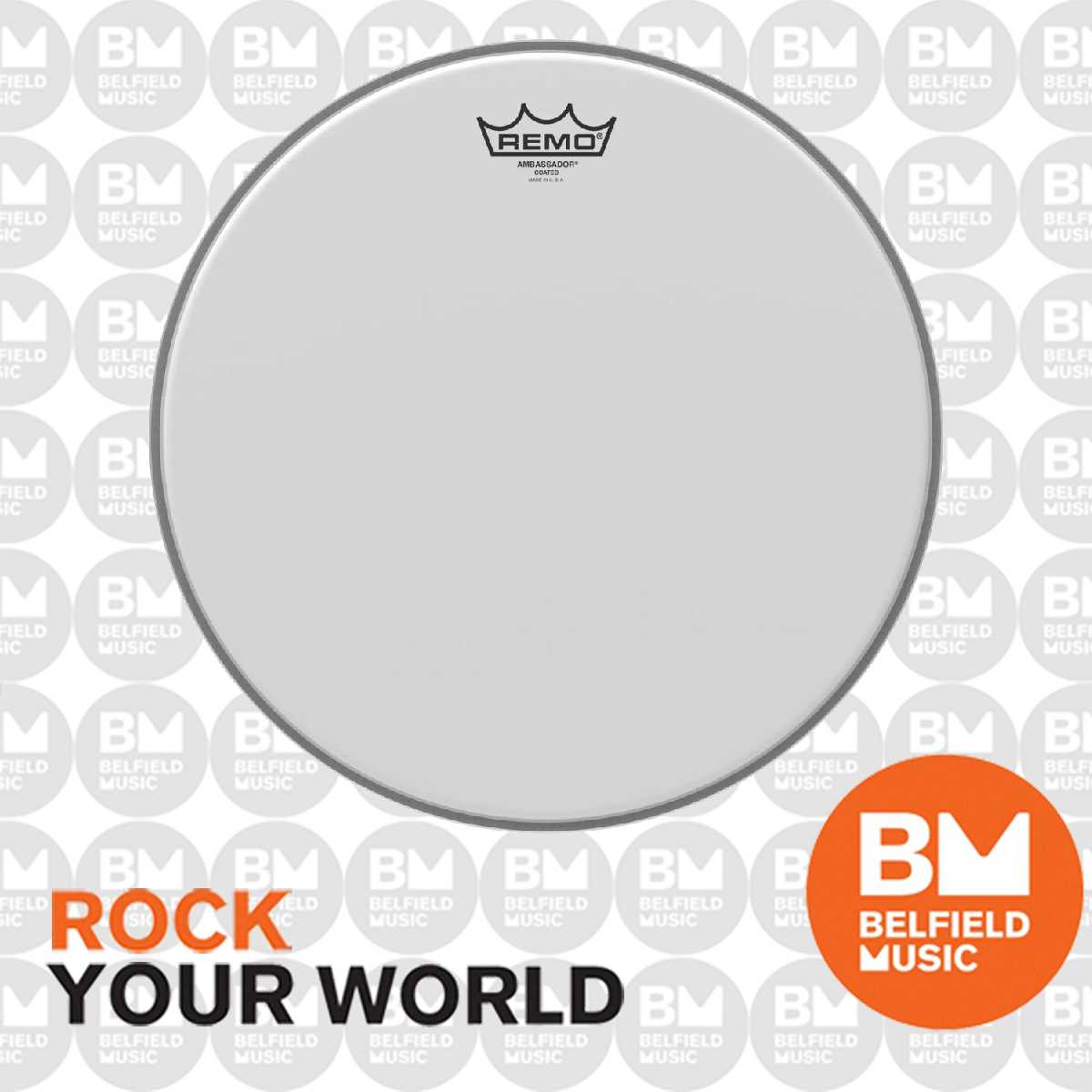 Remo BA-0110-00 Ambassador Drum Head Skin 10 inch Coated 10"