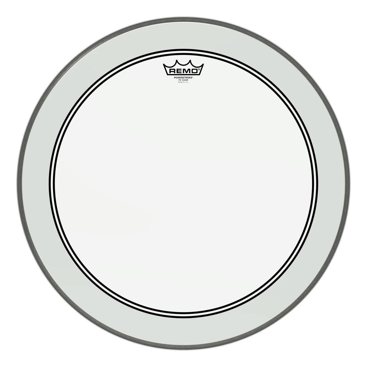 Remo P3-0314-BP Powerstroke 3 Drum Head Skin 14 Inch Clear 14'' PS3