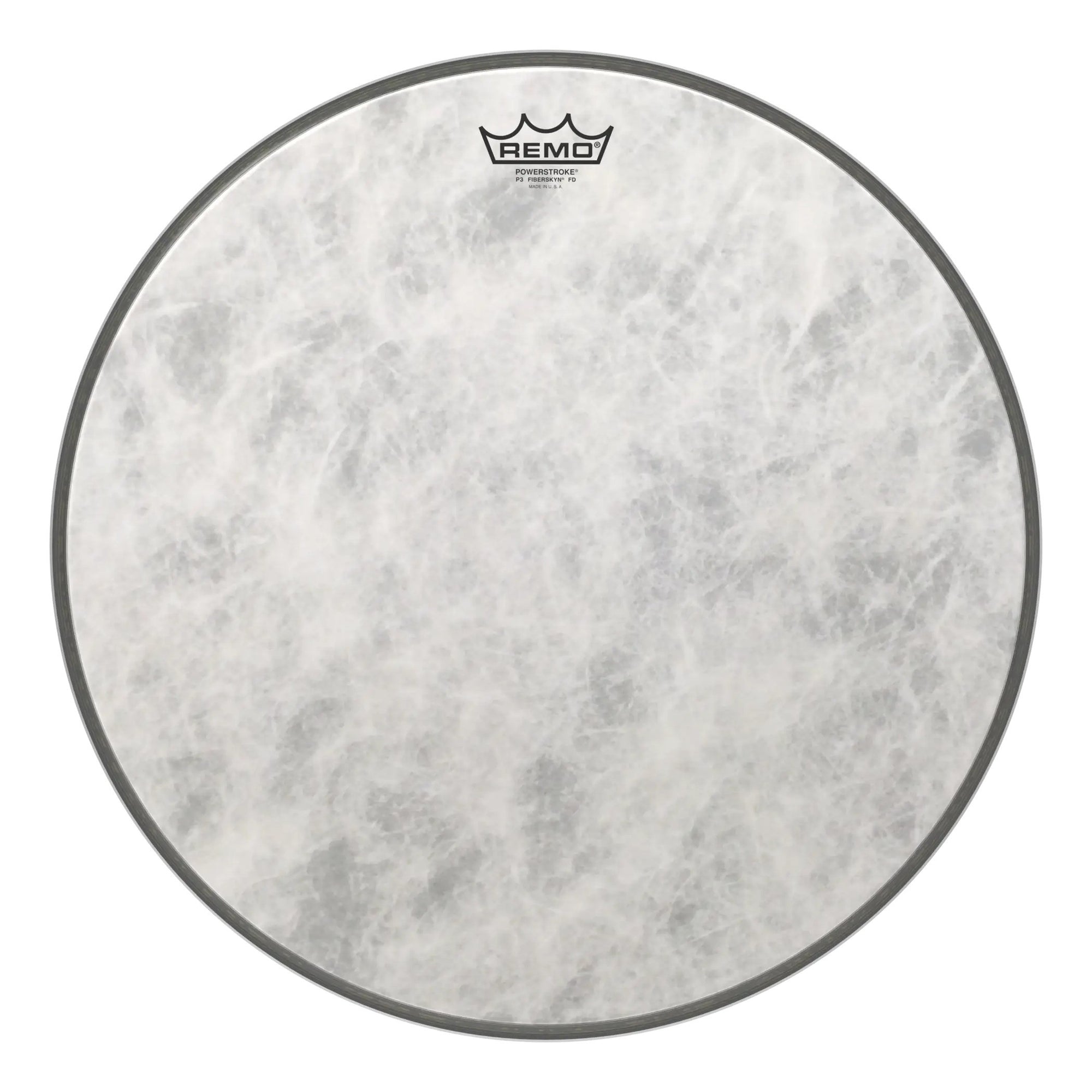 Remo P3-1520-FA Powerstroke 3 Bass Drum Head Skin 20 Inch Fiberskyn 20" PS3