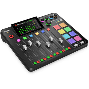 Rode RodeCaster Pro II Integrated Audio Production Studio Angle