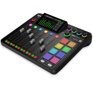 Rode RodeCaster Pro II Integrated Audio Production Studio Angle 2