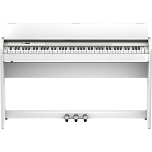 Roland F-701 Compact Digital Piano White w/ Stool