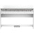 Roland F-701 Compact Digital Piano White w/ Stool