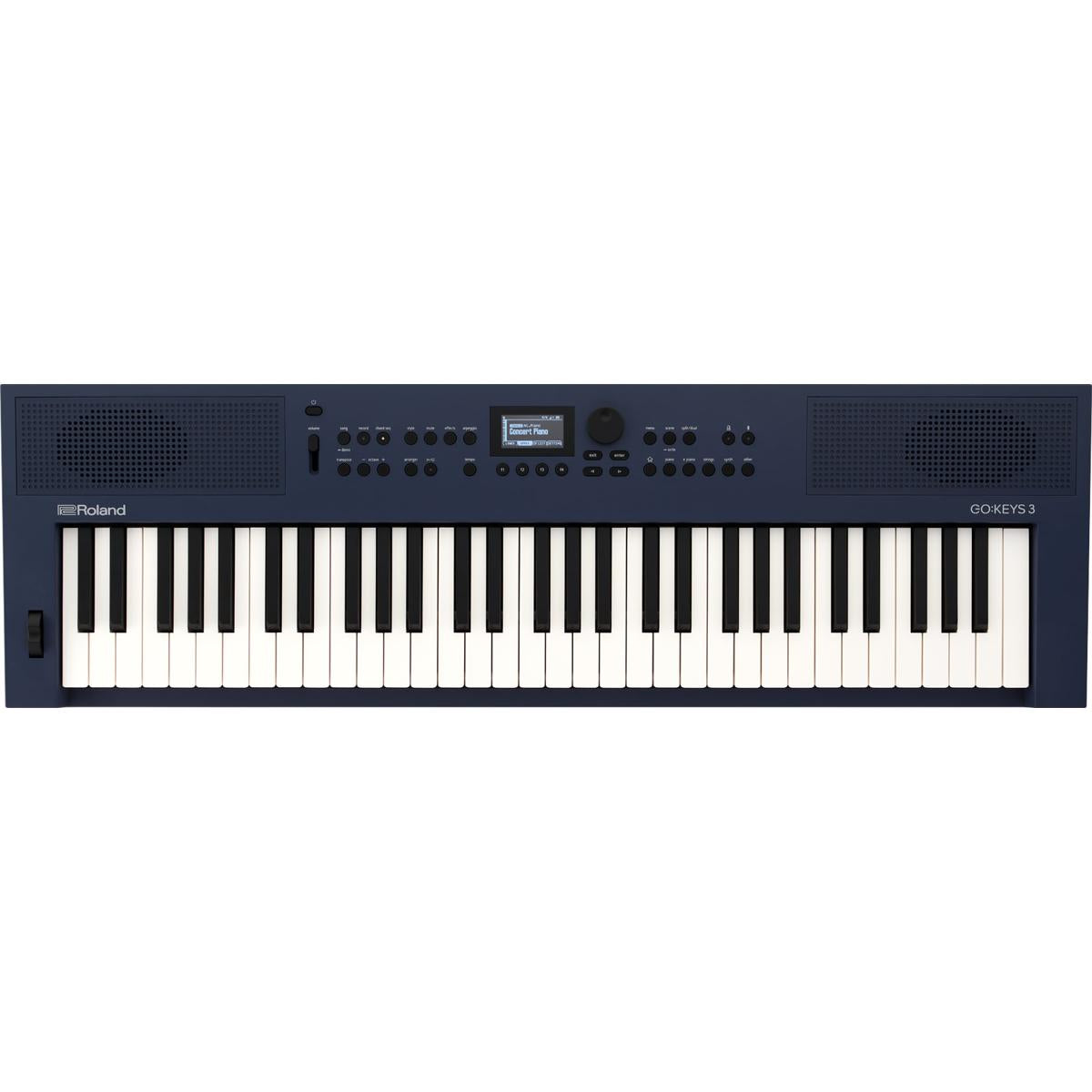 Roland GO:KEYS 3 61-Key Portable Music Creation Keyboard - Midnight Blue