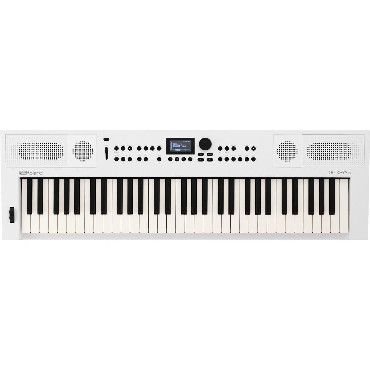 Roland GO:KEYS 5 61-Key Portable Music Creation Keyboard - White