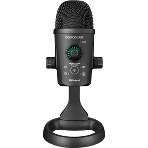 Roland GO:PODCAST USB Condenser Microphone Podcast Mic