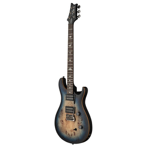 PRS Paul Reed Smith SE Custom 24-08 Poplar Burl Electric Guitar Lake Blue Midnight Burst - Limited Edition