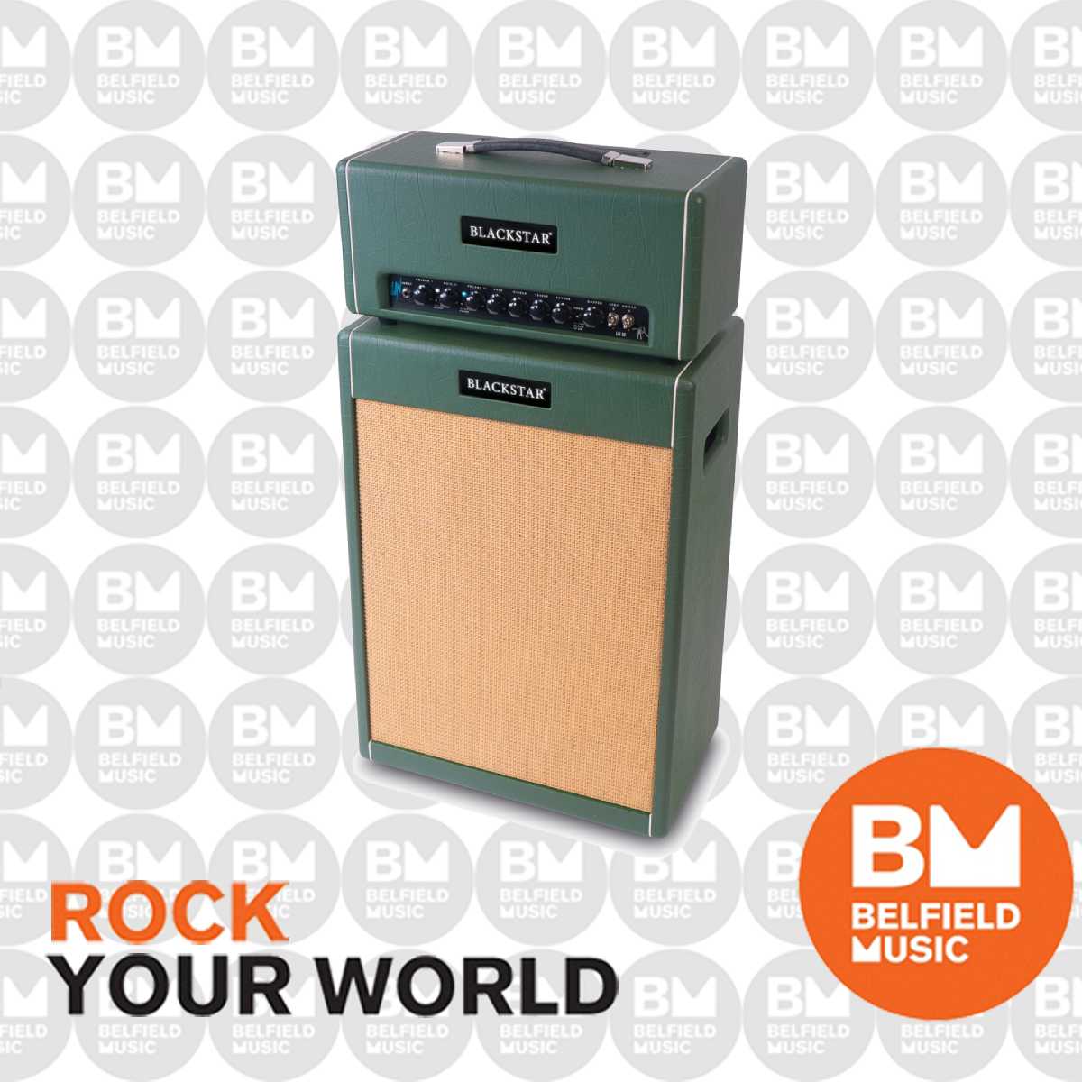 Blackstar St. James JJN Jared James Nichols Signature Guitar Amplifier JJN-50 Head & JJN-212 VOC Cabinet