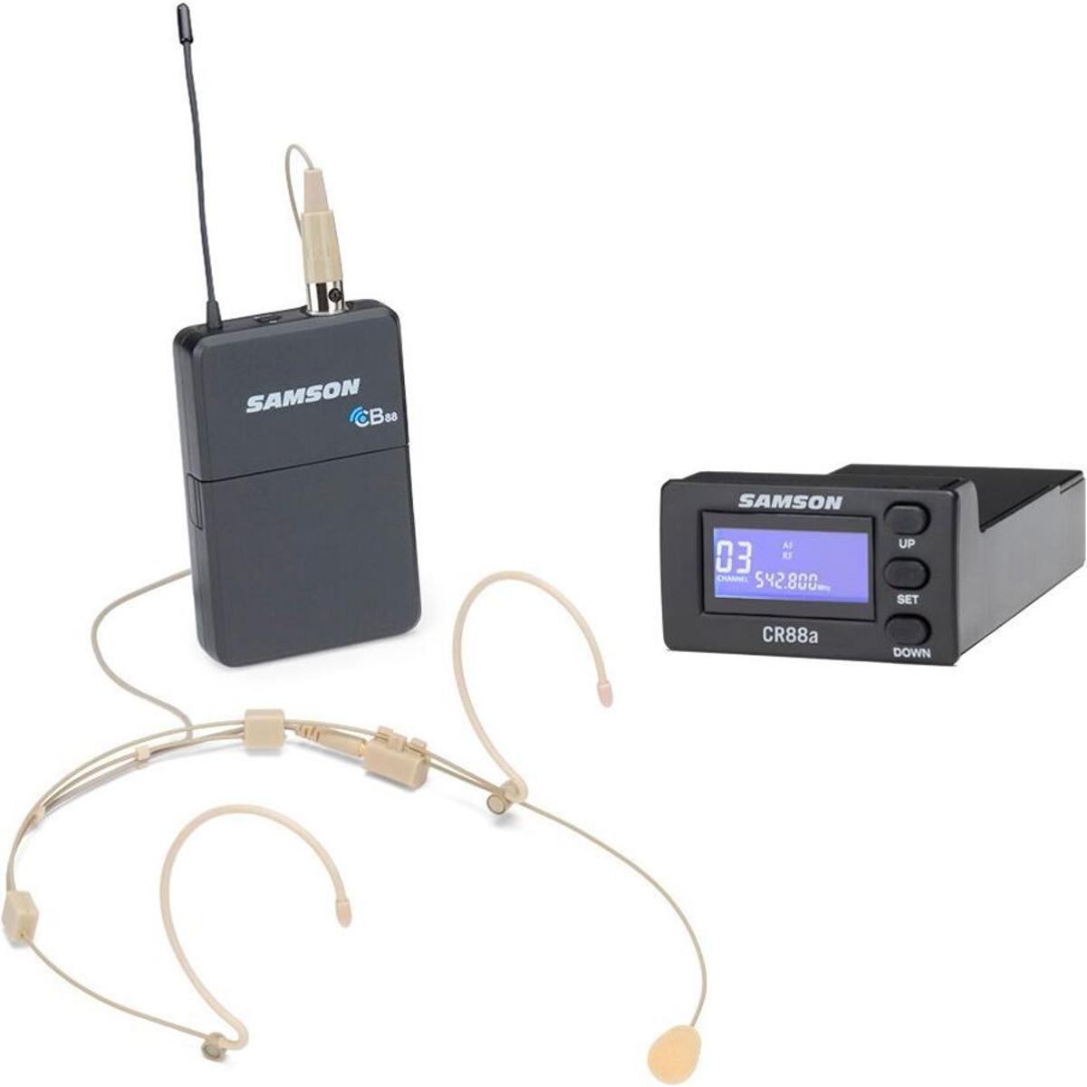 Samson Wireless Module for XP310 &amp; XP312W w/ DE5 Headset Microphone 542-566MHz