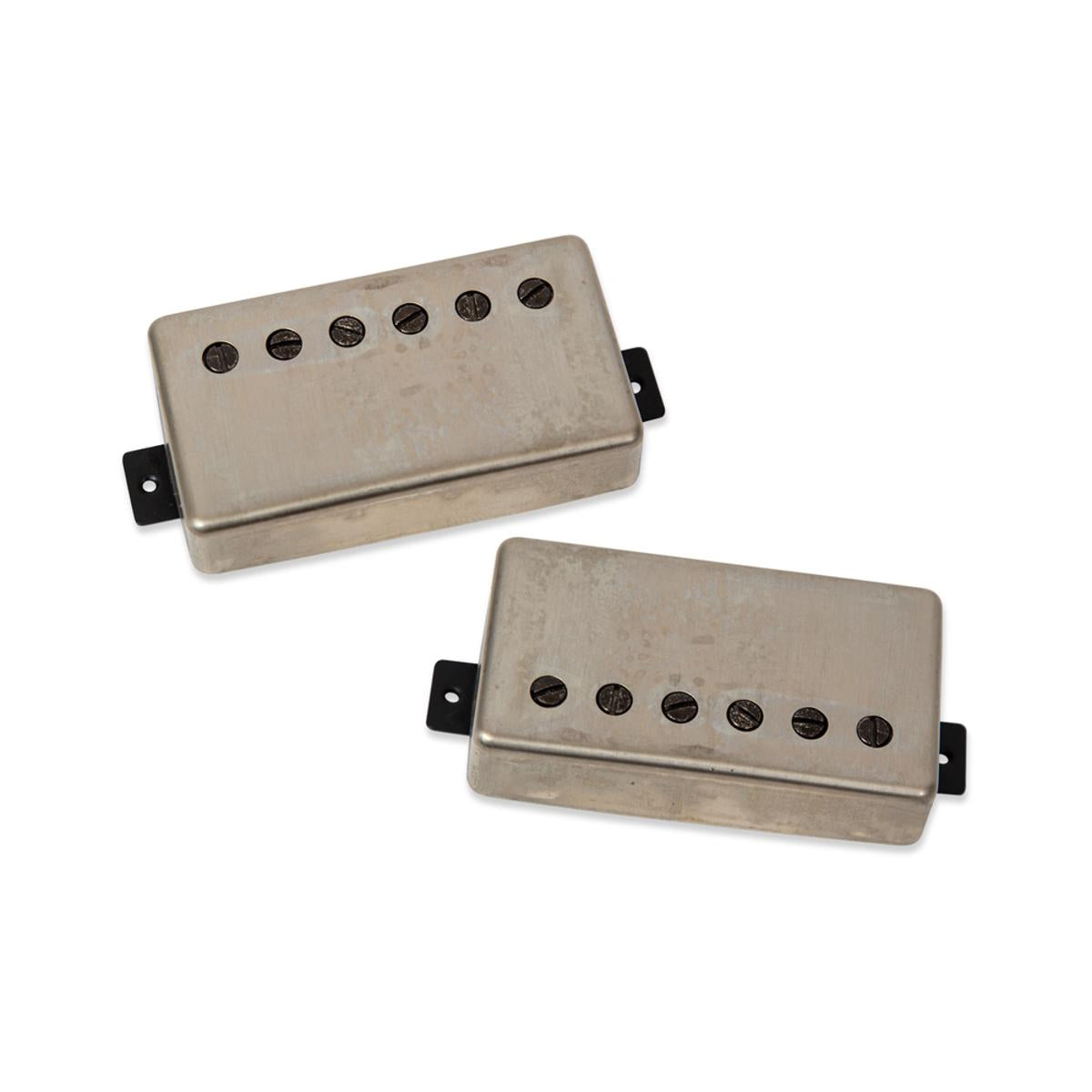 Seymour Duncan Nazgul &amp; Sentient Electric Guitar Pickup Set Raw Nickel