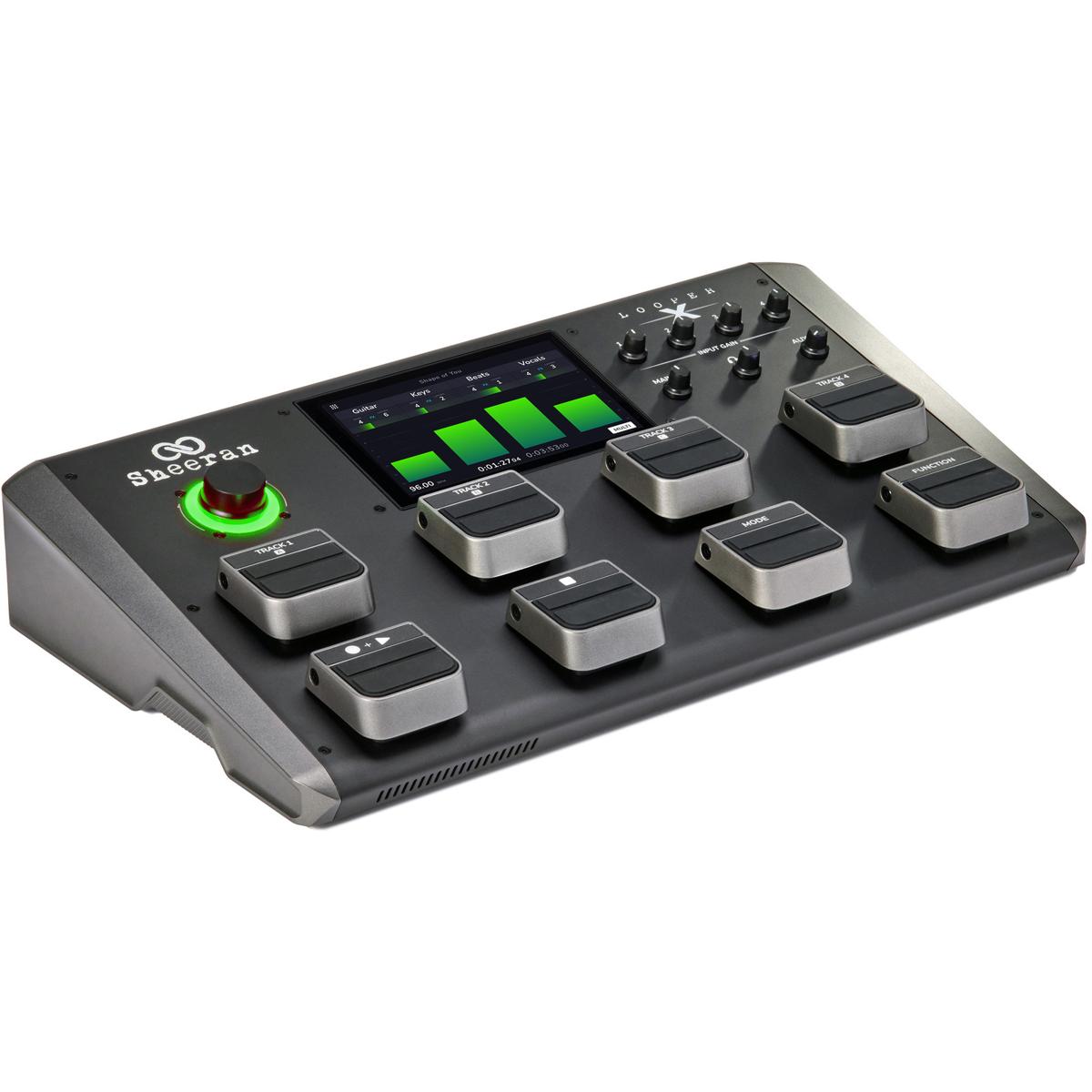 multi fx pedal with looper Sheeran Loopers - Looper X Multi-Track Pedal powered by Headrush