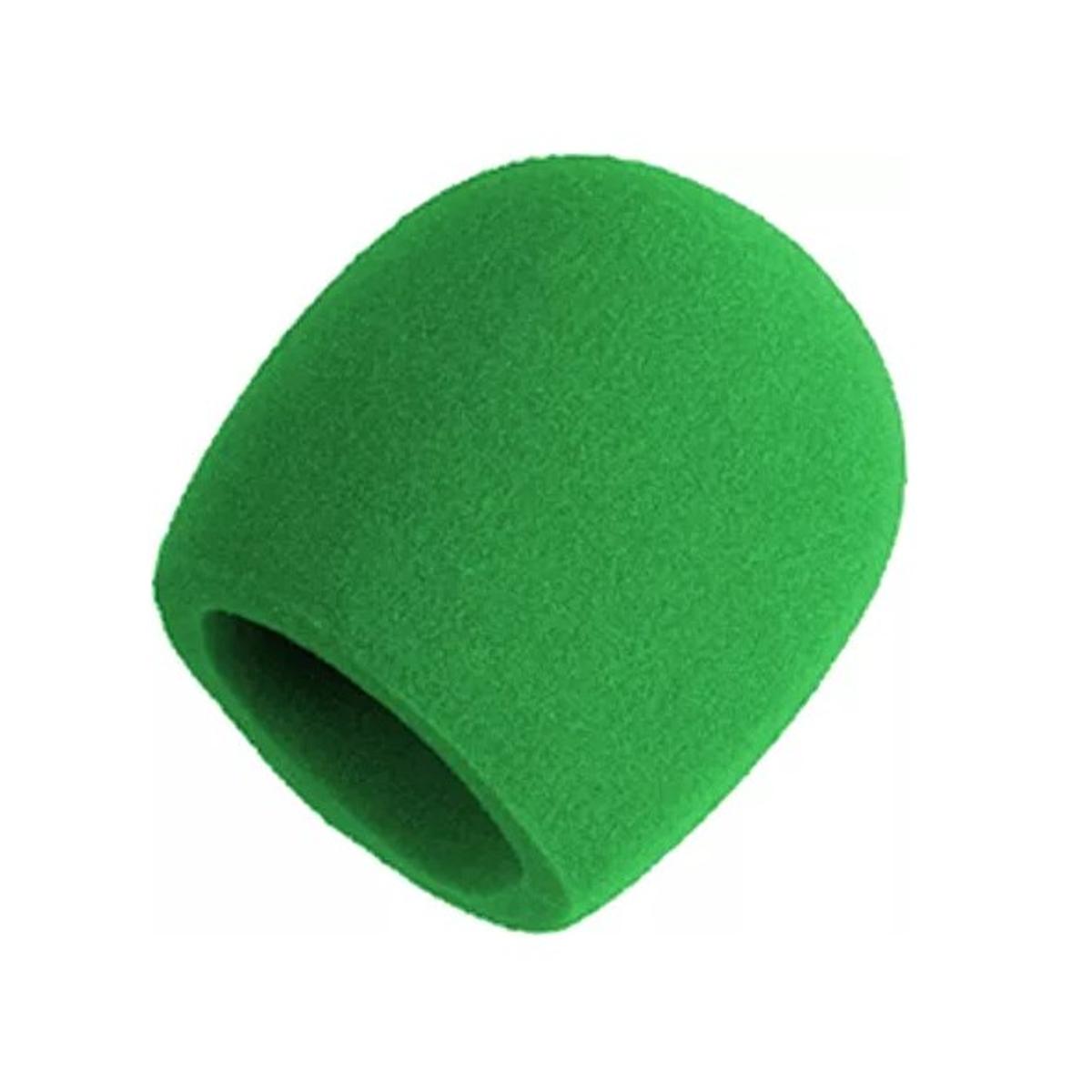 Shure A58WS Windscreen for SM58 &amp; Other Ball Microphones - Green