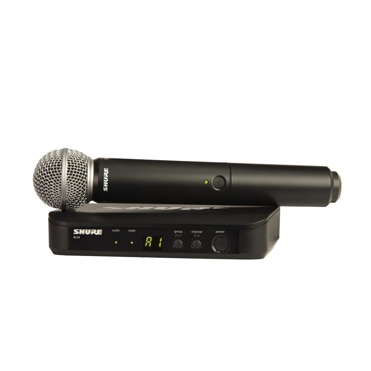 Shure BLX Wireless Microphone System SM58 Handheld Vocal Mic – BLX24S58 - M17 (662-686MHz)