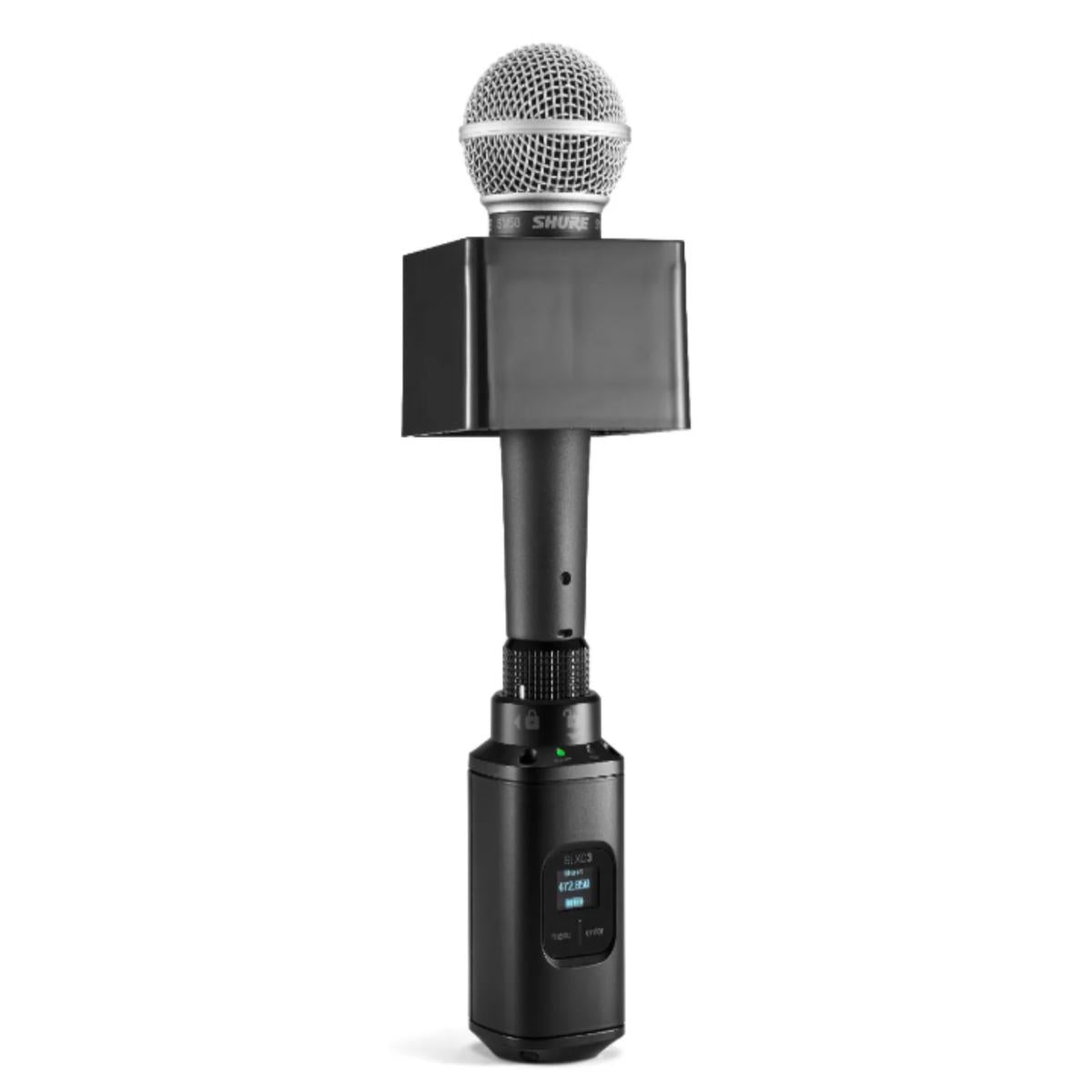 Shure SLXD3 Plug-On Digital Wireless Transmitter w/ XLR Connector (L57 = 650-694MHz)