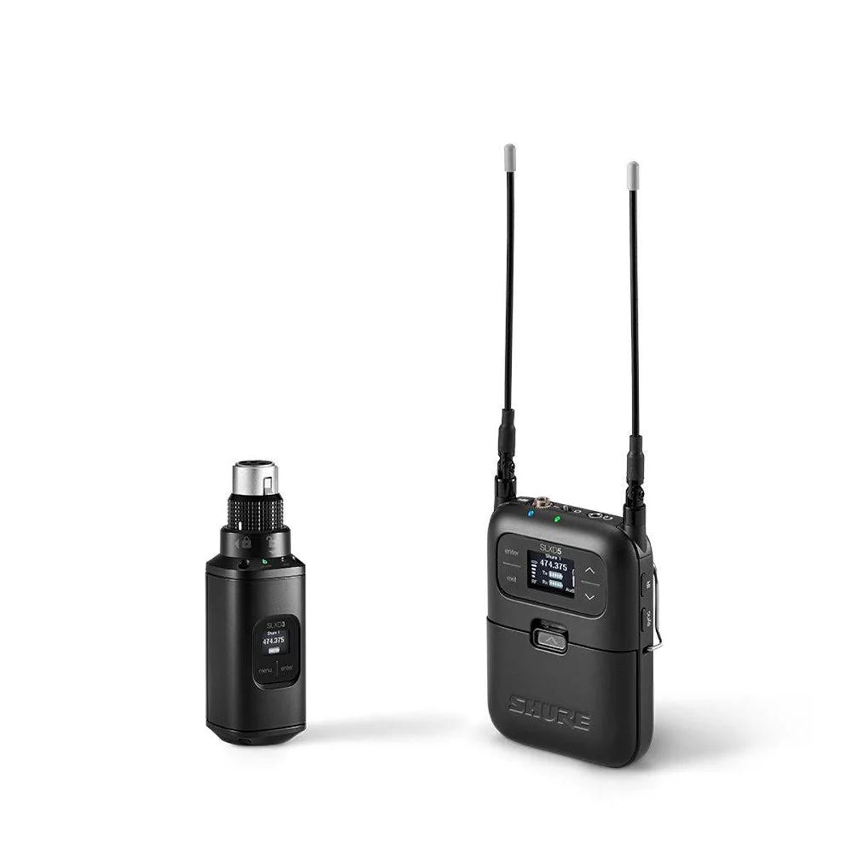 Shure SLXD35 Portable Digital Wireless Bodypack System SLXD3 Tx; SLXD5 Rx; (L57 = 650-694MHz)