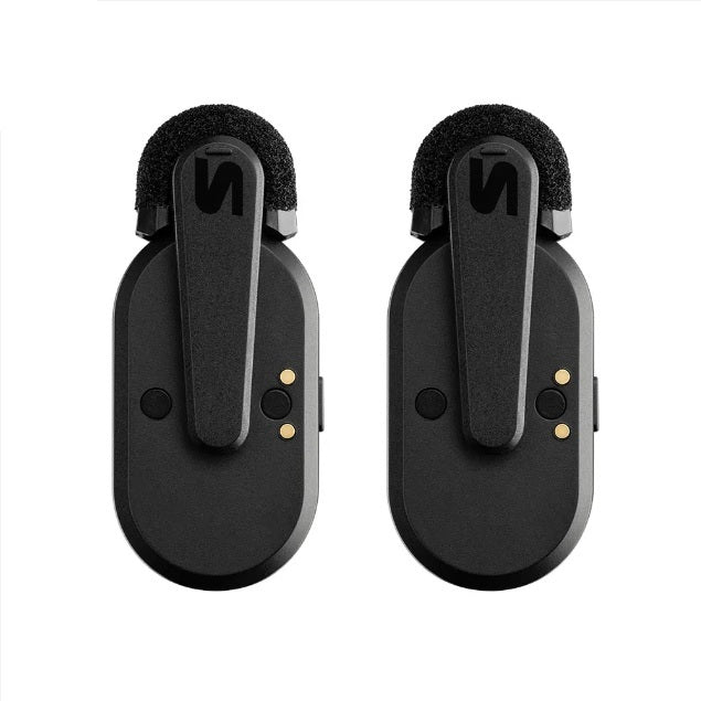 Shure MoveMic Two Dual-Channel Wireless Lavalier Microphones w/ USB-C Cable & Charging Case