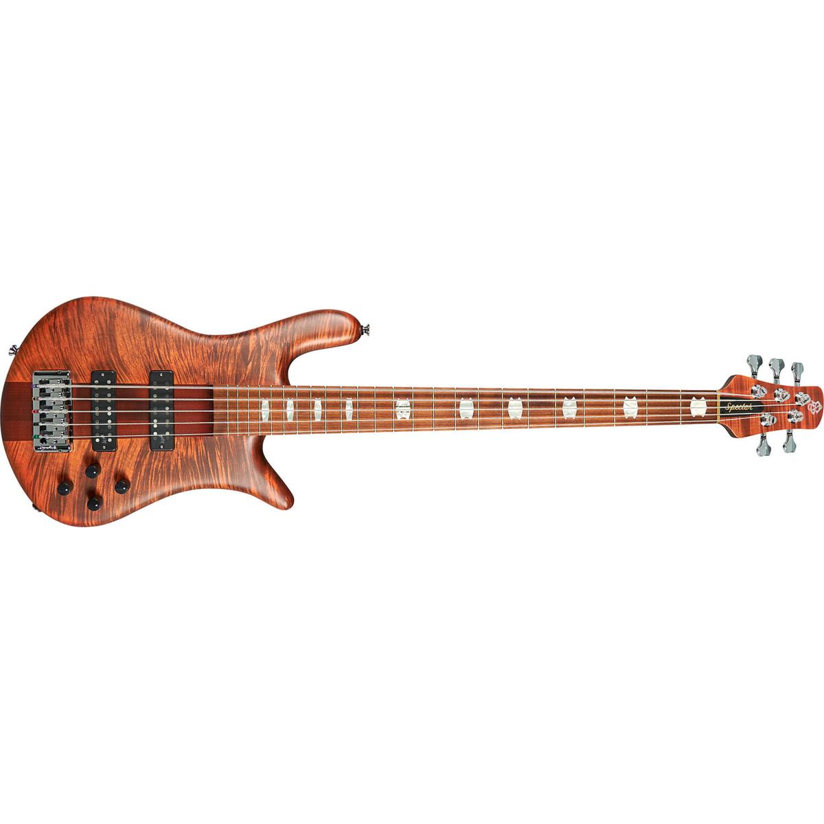 Spector Euro 5 RST Bass Guitar 5-String Sienna Stain w/ Roasted Maple Neck &amp; Aguilars - EURO5RSTSIENNA