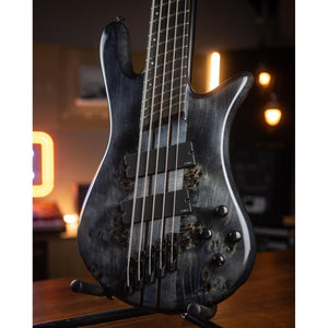 Spector NS Dimension 5 Bass Guitar Multiscale 5-String Limited Edition Black w/ EMGs - NSDM5BPB