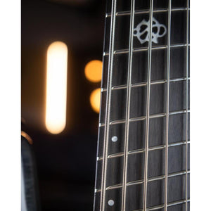 Spector NS Dimension 5 Bass Guitar Multiscale 5-String Limited Edition Black w/ EMGs - NSDM5BPB