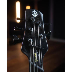 Spector NS Dimension 5 Bass Guitar Multiscale 5-String Limited Edition Black w/ EMGs - NSDM5BPB